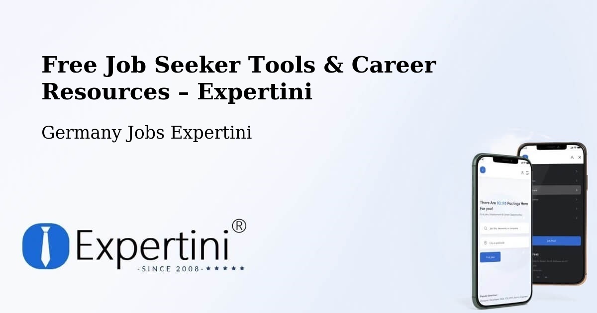 Free Job Seeker Tools & Career Resources – Buch - Buch, Germany Jobs Expertini