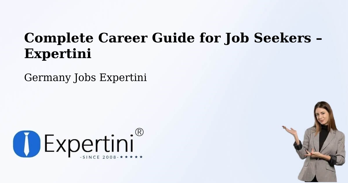 Career Guide for Job Seekers – Buch - Buch, Germany Jobs Expertini