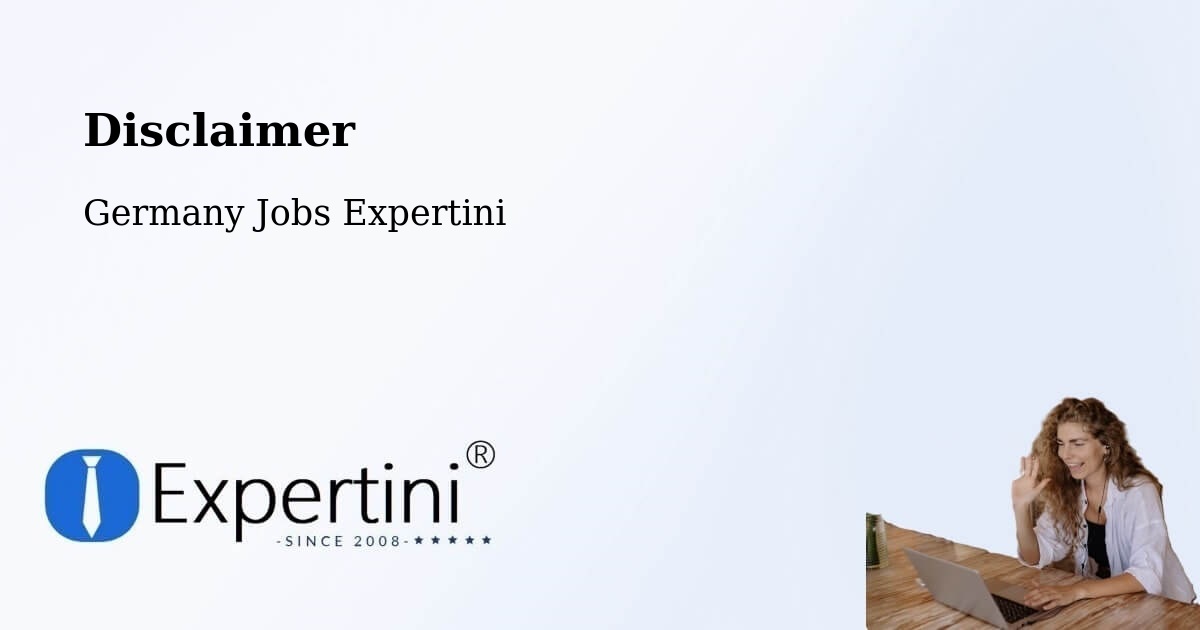 Disclaimer – Buch - Germany Jobs Expertini