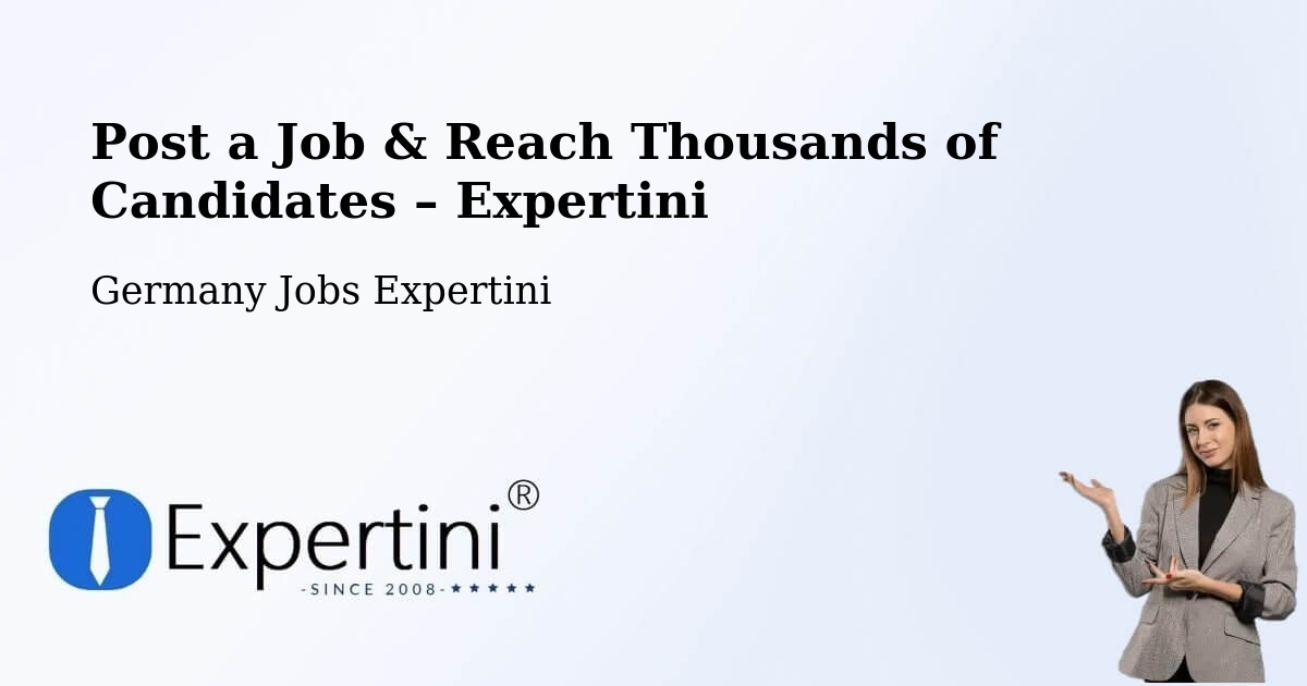 Post a Job in Buch – Hire the Right Talent - Buch, Germany Jobs Expertini