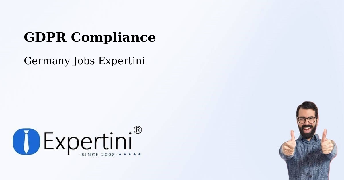 EU GDPR Compliance Statement – Buch - Germany Jobs Expertini