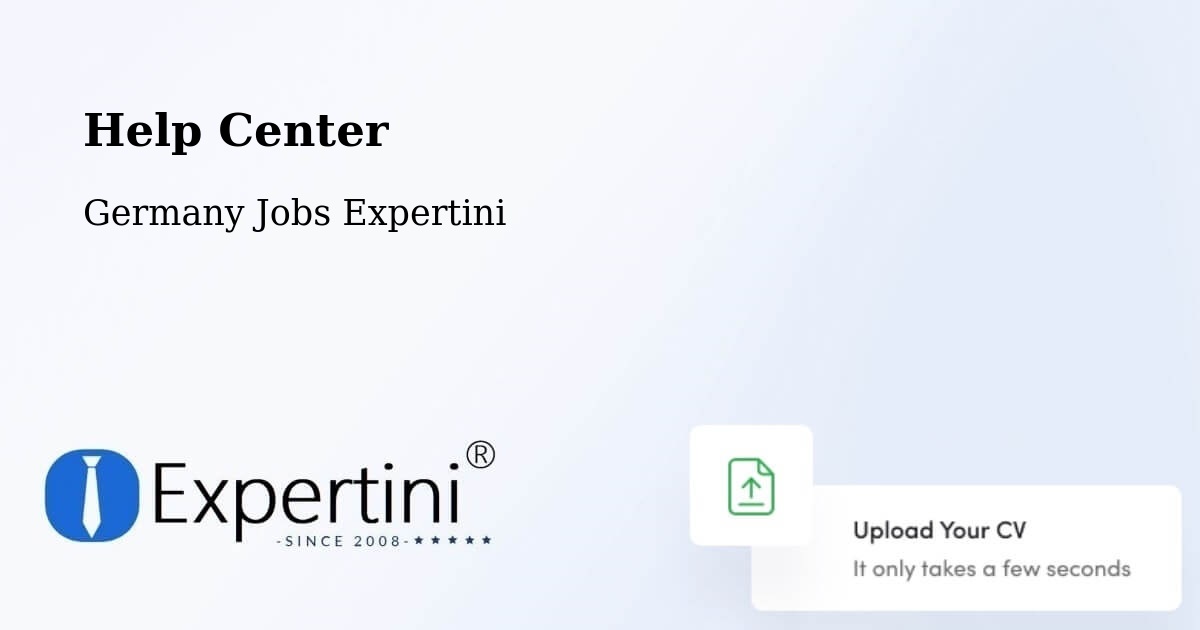 Help Center – Buch - Germany Jobs Expertini