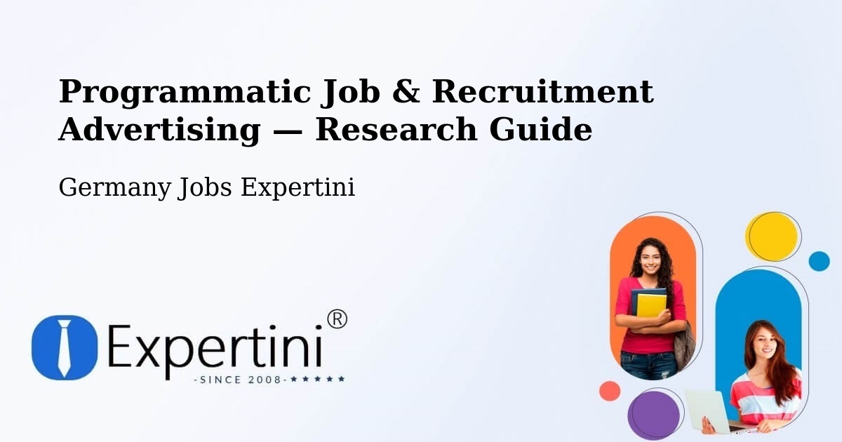 Programmatic Job & Recruitment Advertising — Research Guide – Buch