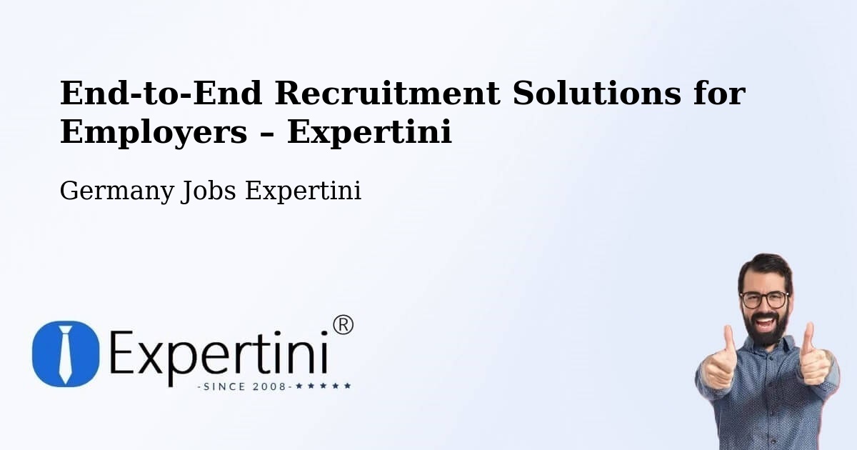 Recruitment Solutions for Employers – Buch - Buch, Germany Jobs Expertini